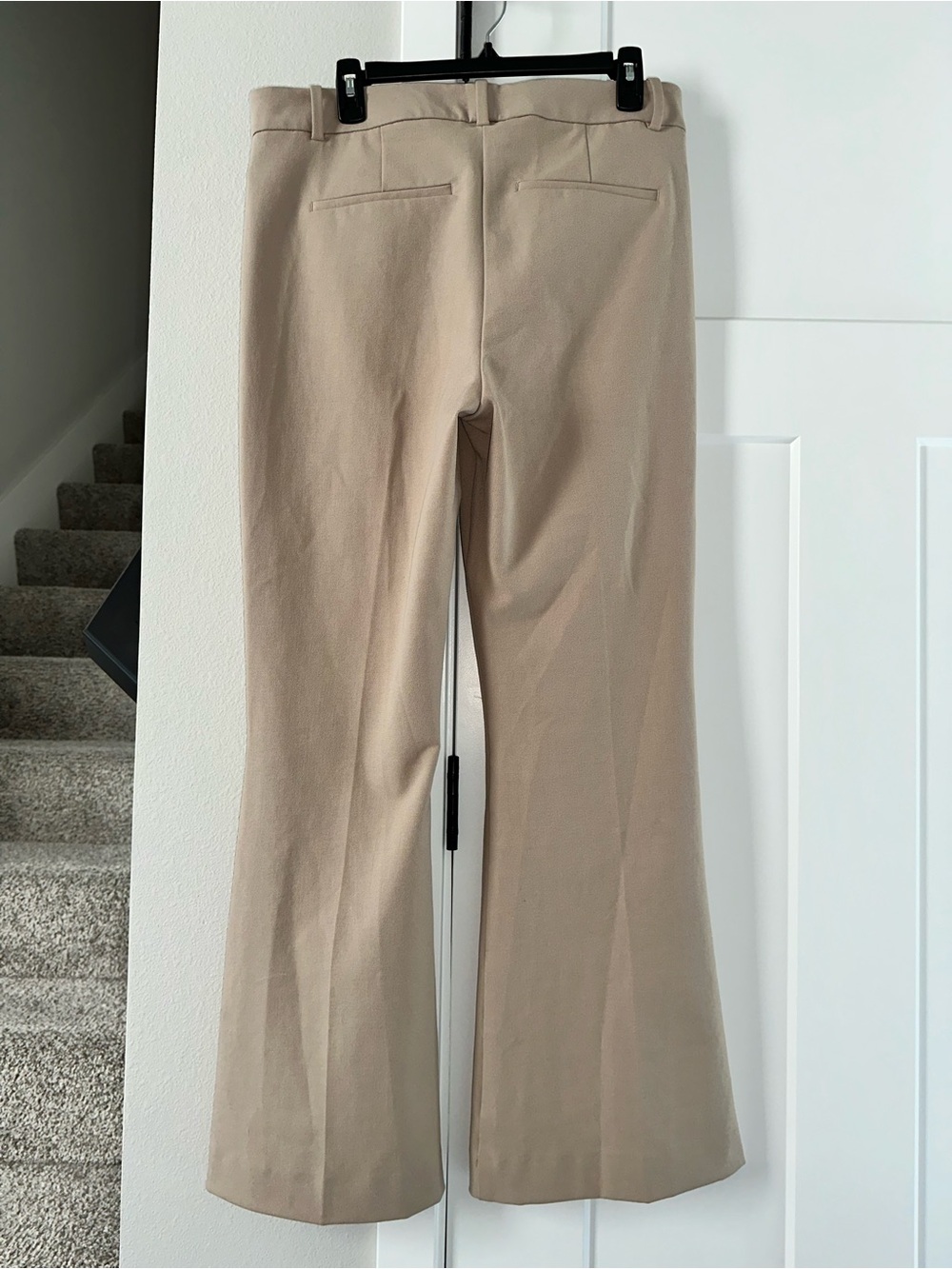 NWOT Abercrombie & Fitch Taupe Flare Dress Pants 31/S - Picture 2 of 4